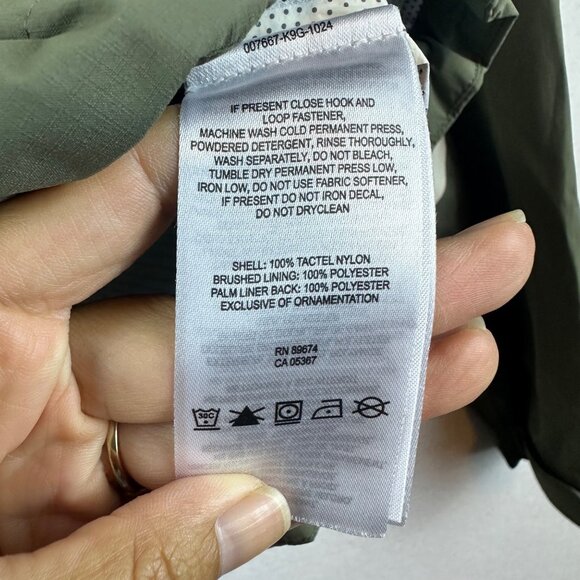 Mountain Hardwear Zip Jacket Mens Size S Windbreaker Active Hiking Camping - Picture 8 of 13